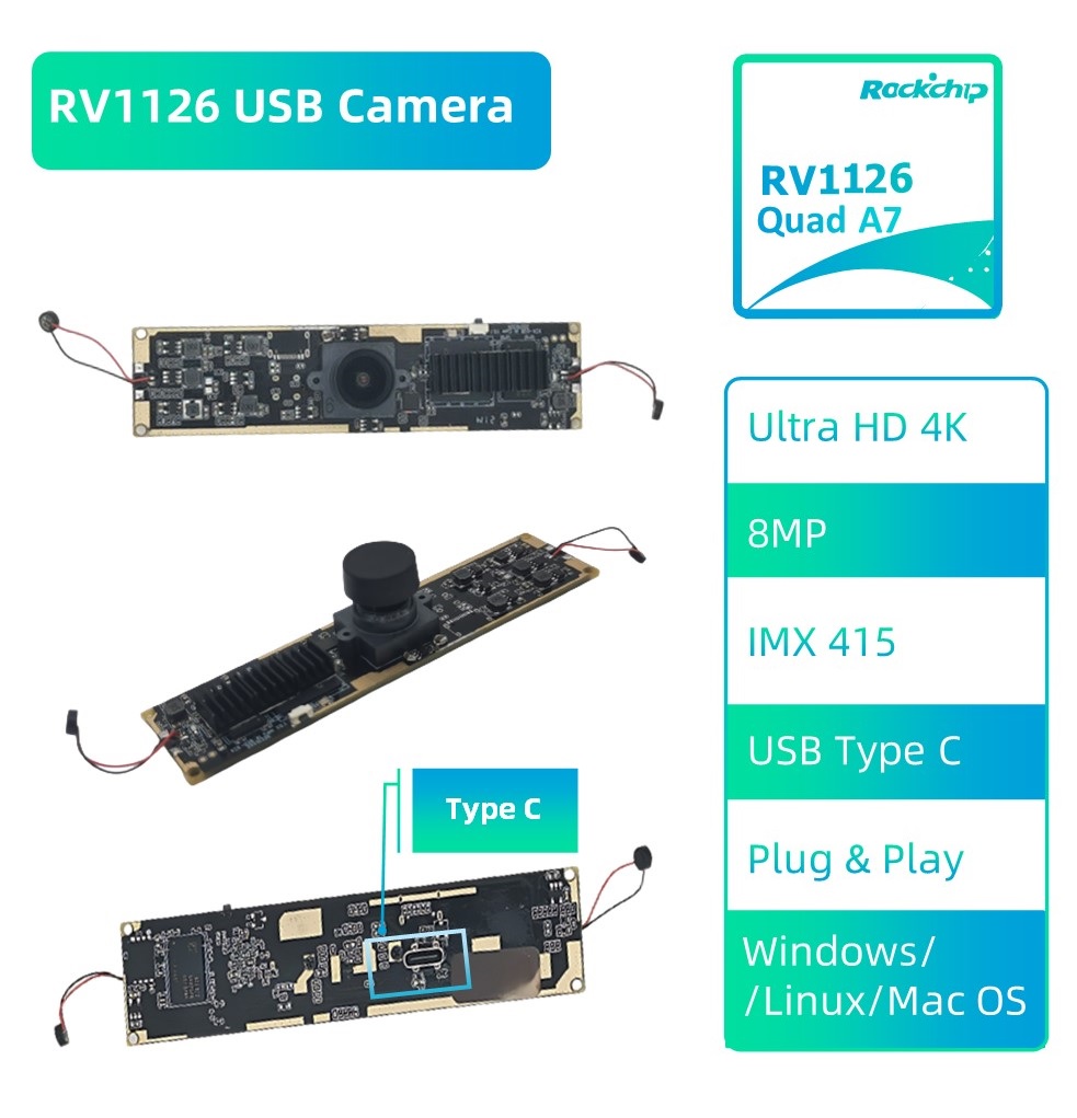 TC-RV1126 USB AI камера